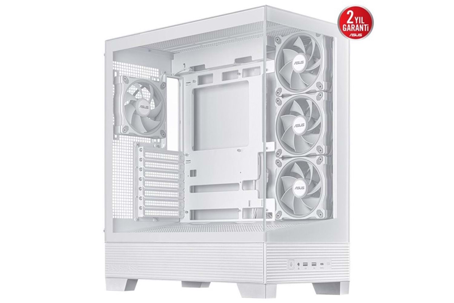 ASUS A31 PLUS TG ARGB GAMING MID-TOWER PC KASASI BEYAZ