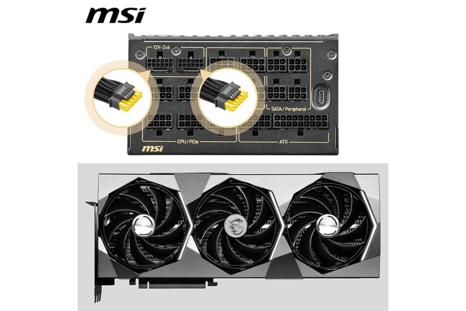 MSI 1600W 80+ TITANIUM MEG AI1600T PCIE 5.1 TAM MODÜLER POWER SUPPLY