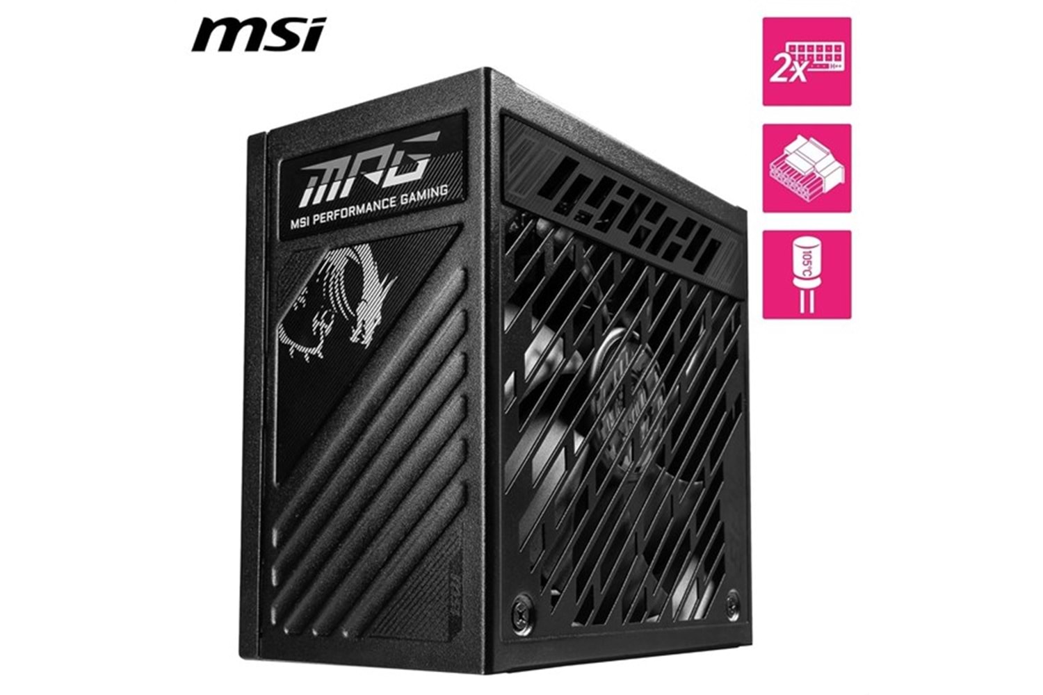 MSI 1000W 80+ GOLD MPG A1000GS PCIE 5.1 TAM MODÜLER POWER SUPPLY
