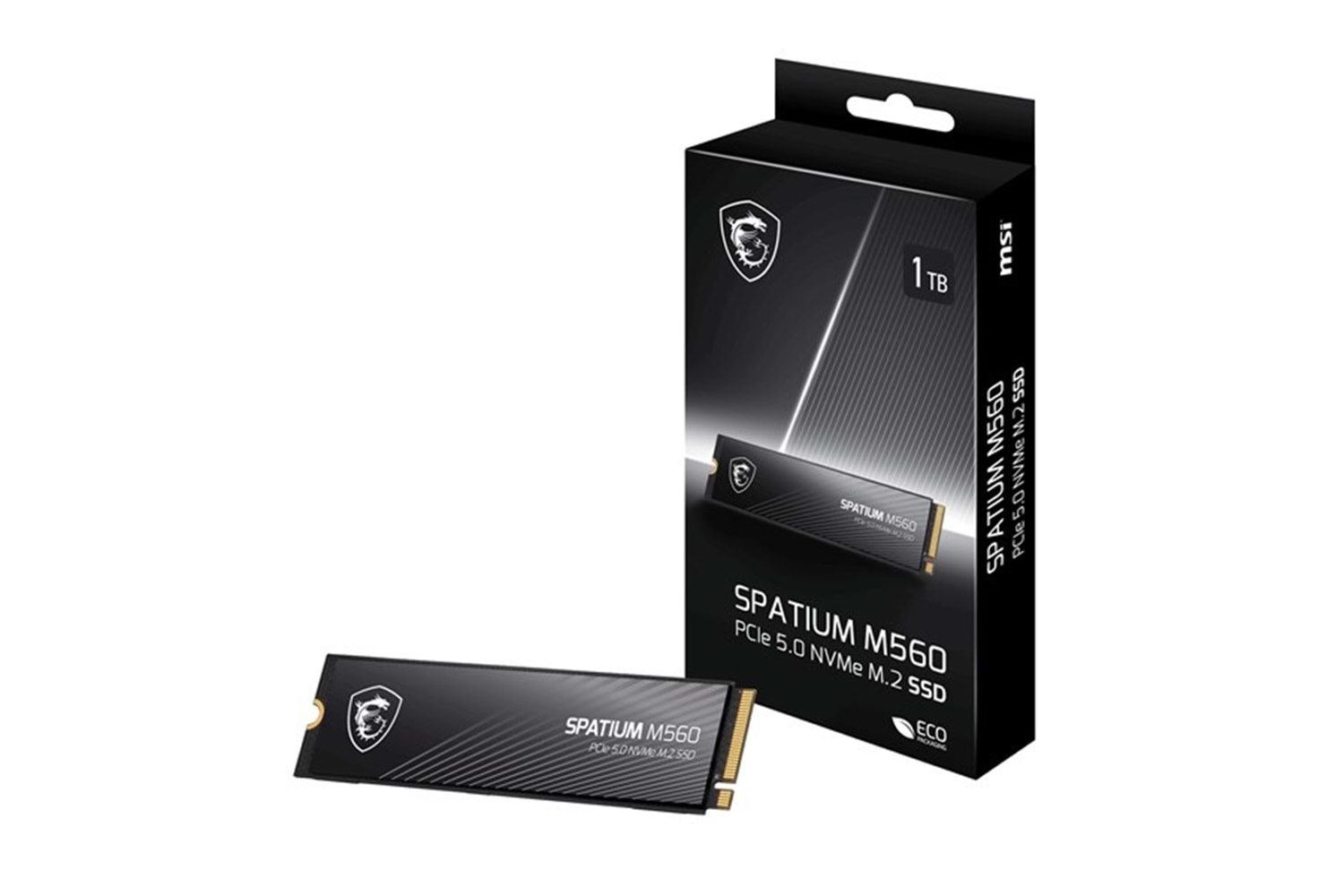 MSI 1TB SPATIUM M560 10300/8700 MB/s NVME PCIE GEN5