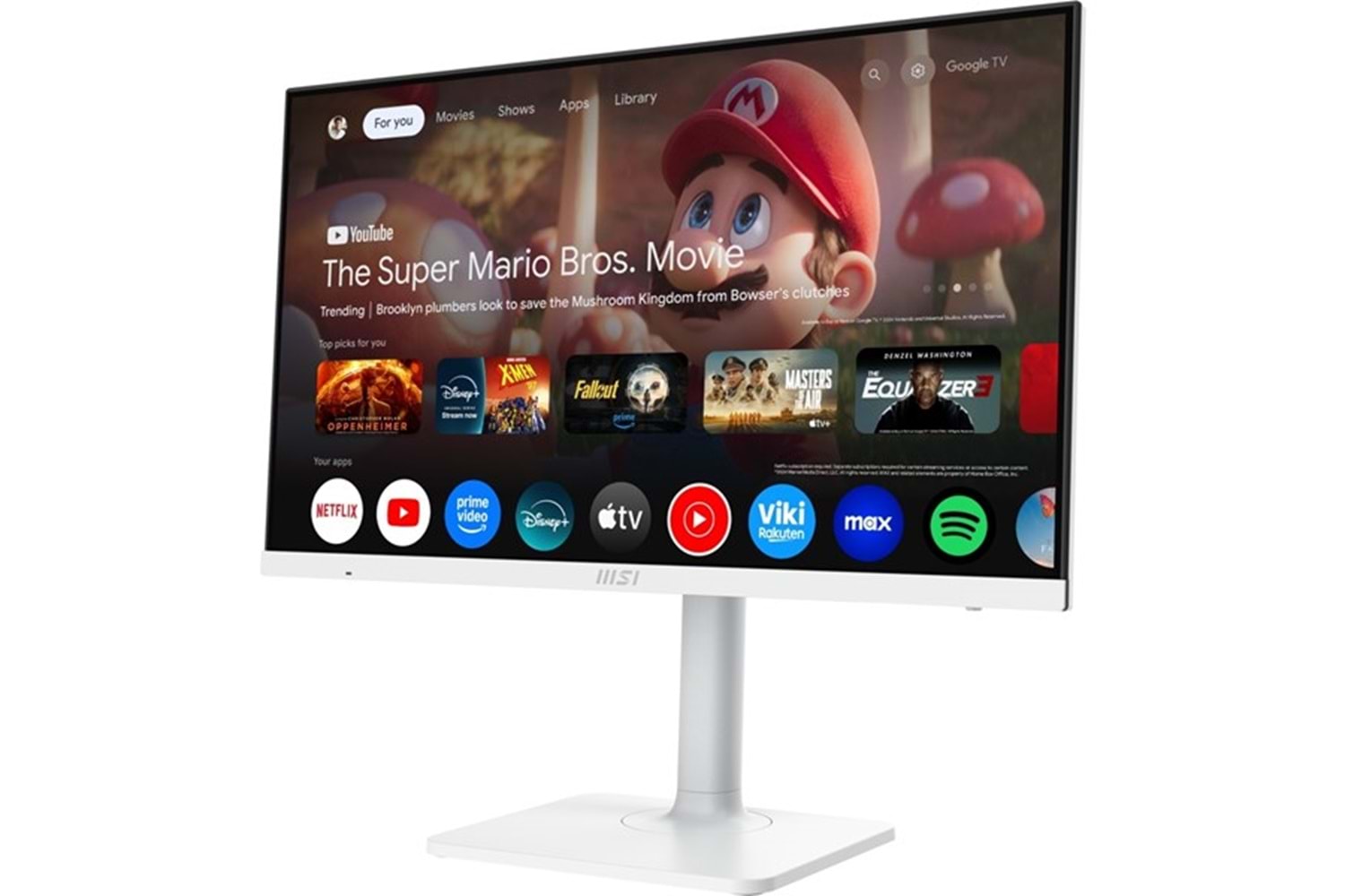 MSI 27 MODERN MD272UPSW 60HZ 4 MS 3840X2160(UHD) IPS PİVOT TYPE-C MONİTÖR