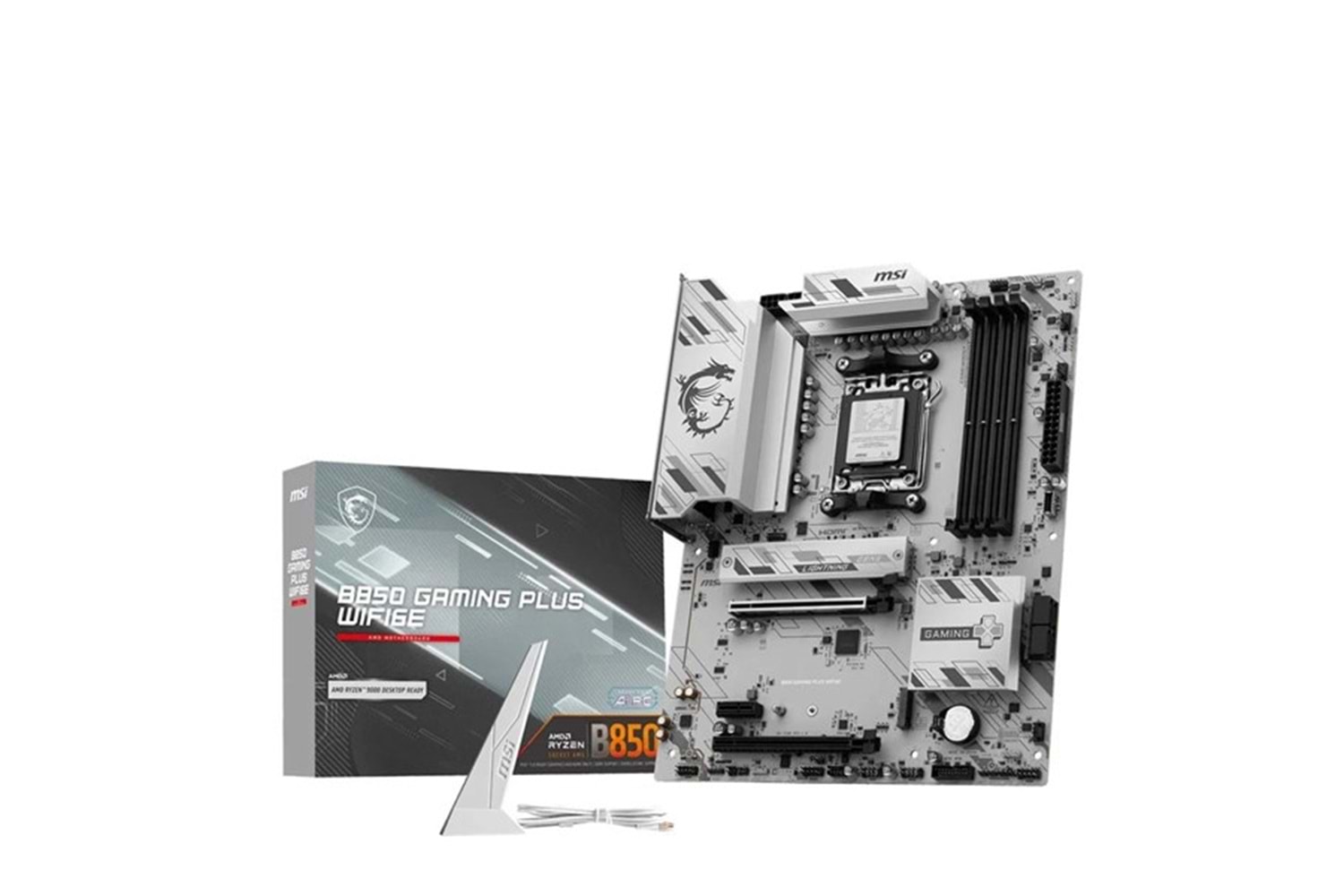 MSI B850 GAMING PLUS WIFI6E DDR5 HDMI-DP TYPEC PCIE 5.0 AM5 ATX