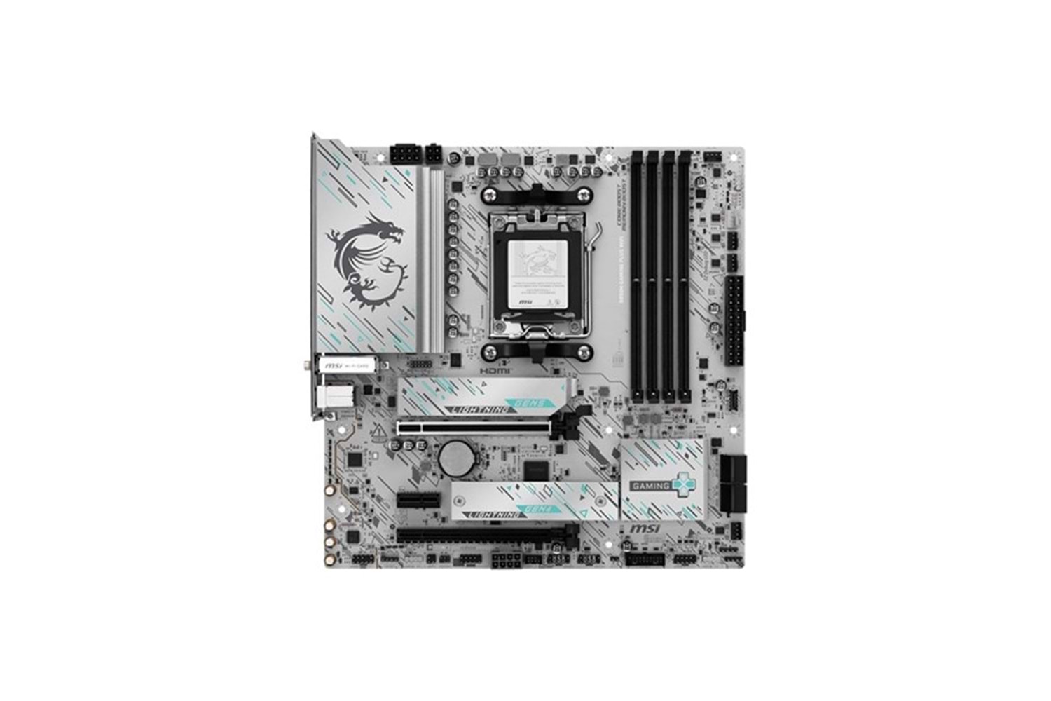 MSI B850M GAMING PLUS WIFI6E DDR5 HDMI-DP PCIE 5.0 AM5 MATX