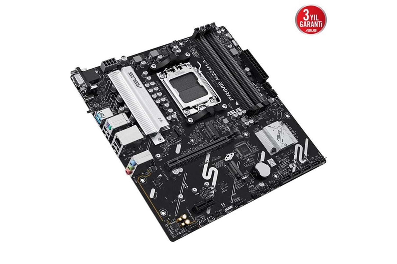 ASUS PRIME A620AM-A CSM DDR5 HDMI-DP PCIE 4.0 AM5 mATX KURUMSAL ANAKART