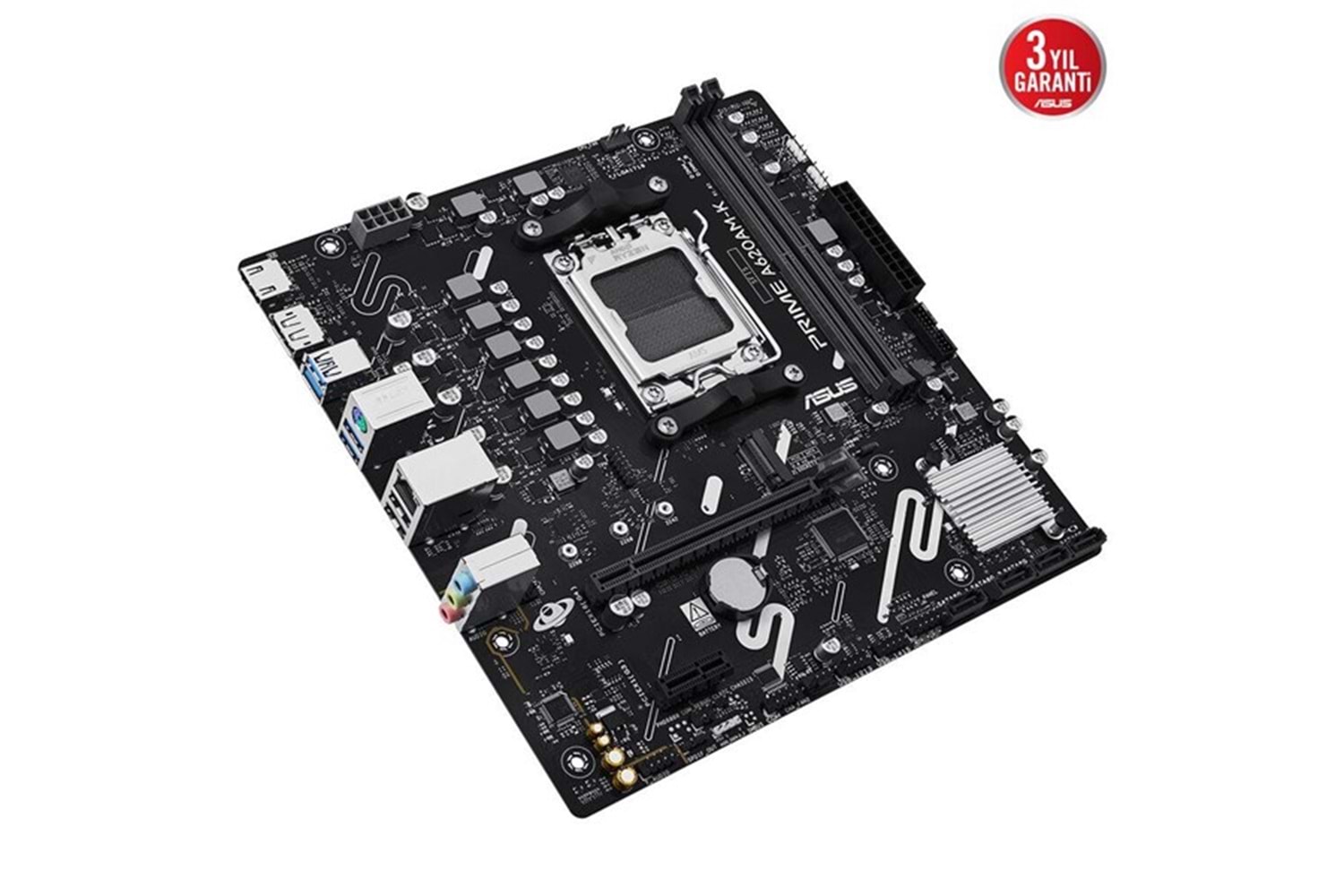 ASUS PRIME A620AM-K DDR5 HDMI-DP PCIE 4.0 AM5 MATX