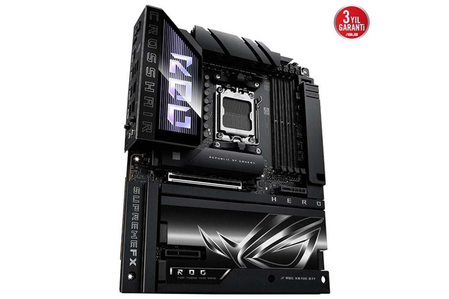 ASUS ROG CROSSHAIR X870E HERO BTF WIFI7 DDR5 HDMI-DP TYPEC PCIE 5.0 AM5 ATX