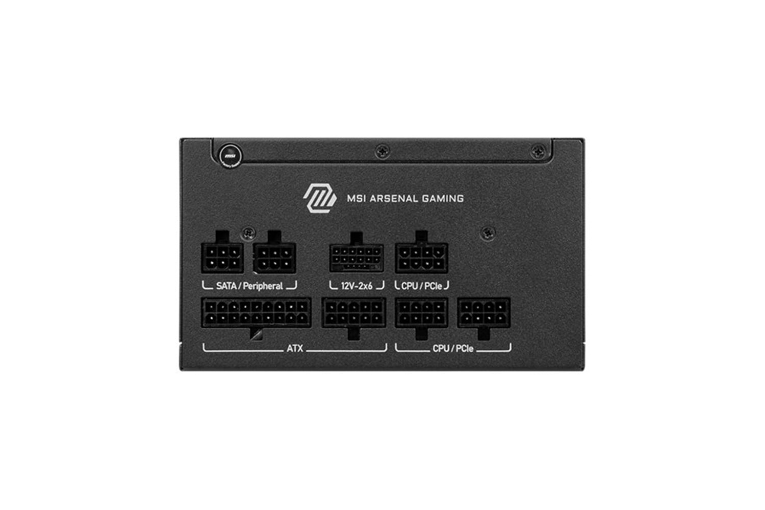 MSI 750W 80+ GOLD MAG A750GLS PCIE 5.1 POWER SUPPLY