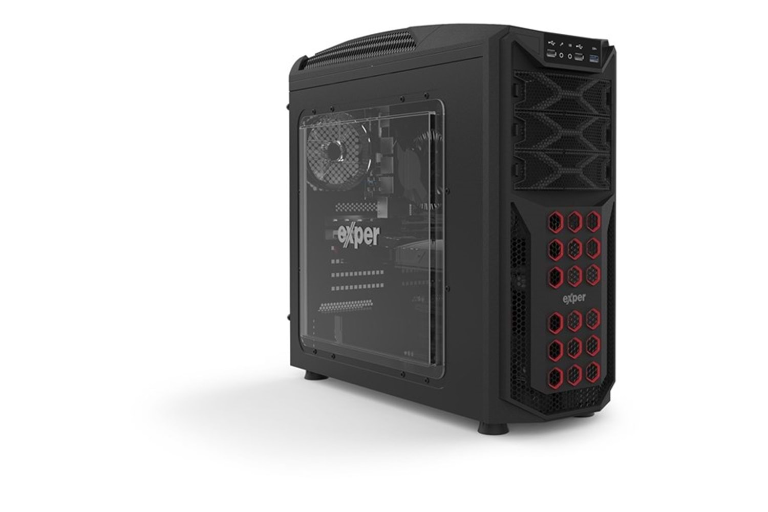 EXPER XCELLERATOR XX407 CORE i7 13700F-64GB RAM-1TB NMVE-12GB RTX4070-W11H