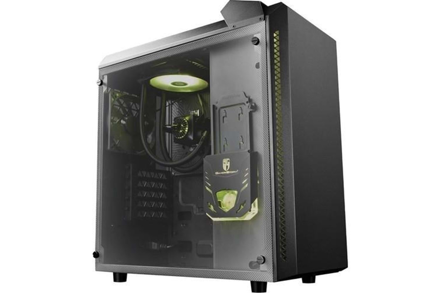 DEEPCOOL BARONKASE SIVI SOĞUTMALI AM4-1200p İŞLEMCİ FANI DAHİL GAMING MID-TOWER PC KASASI