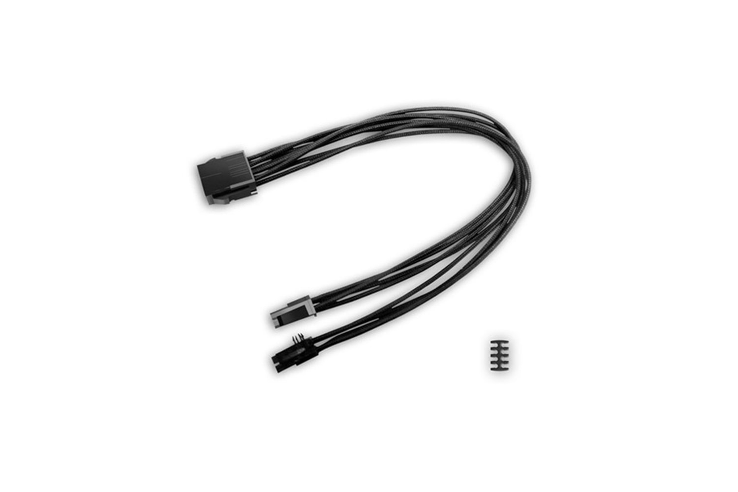 DEEPCOOL EC300-CPU8P-BK Standart Atx Ps2 Güç Kaynağı Uzatma Kablosu Yüksek Kaliteli 18Awg Fiber 300Mm