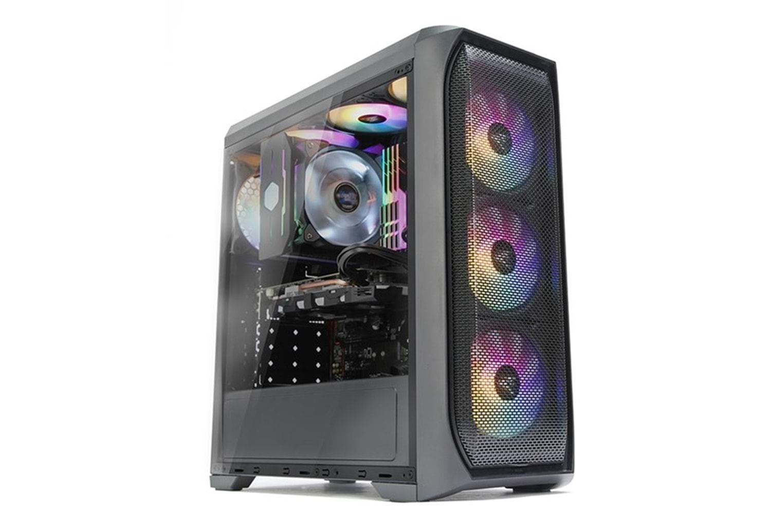 ZALMAN N5 MF 4-RGB FANLI GAMING MID-TOWER PC KASASI