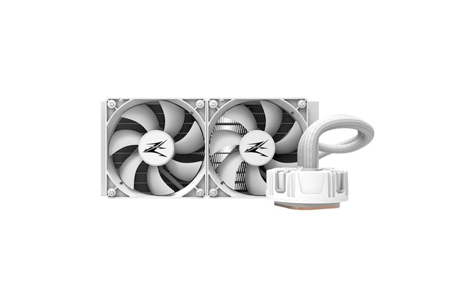 ZALMAN 240MM RESERATOR5-Z24-WH RGB SIVI SOĞUTMALI AM5-1700P İŞLEMCİ FANI BEYAZ