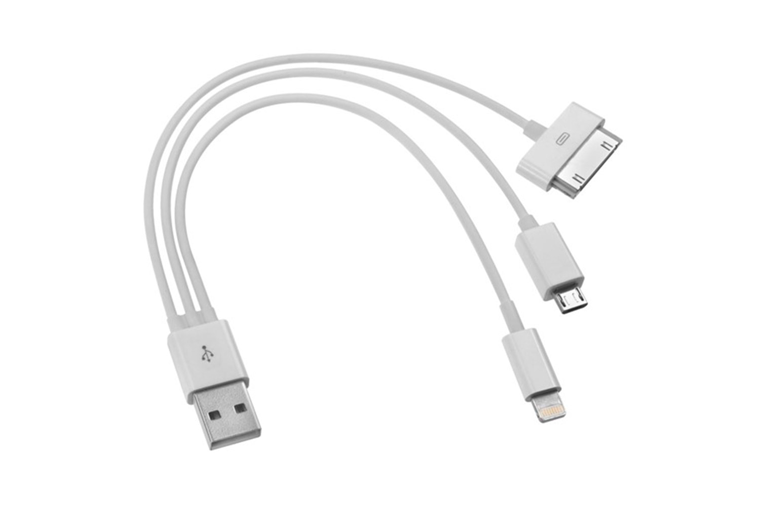 Codegen Apple iPhone 30 Pin / 8 Pin / Micro USB 20 Cm Şarj Kablosu CDG-CNV73