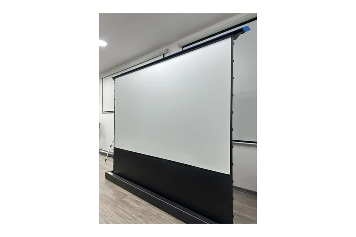 CODEGEN PEX-200 212x123 cm Taşınabilir Portatif Elektrikli Pull Up Floor Screen Projeksiyon Perdesi