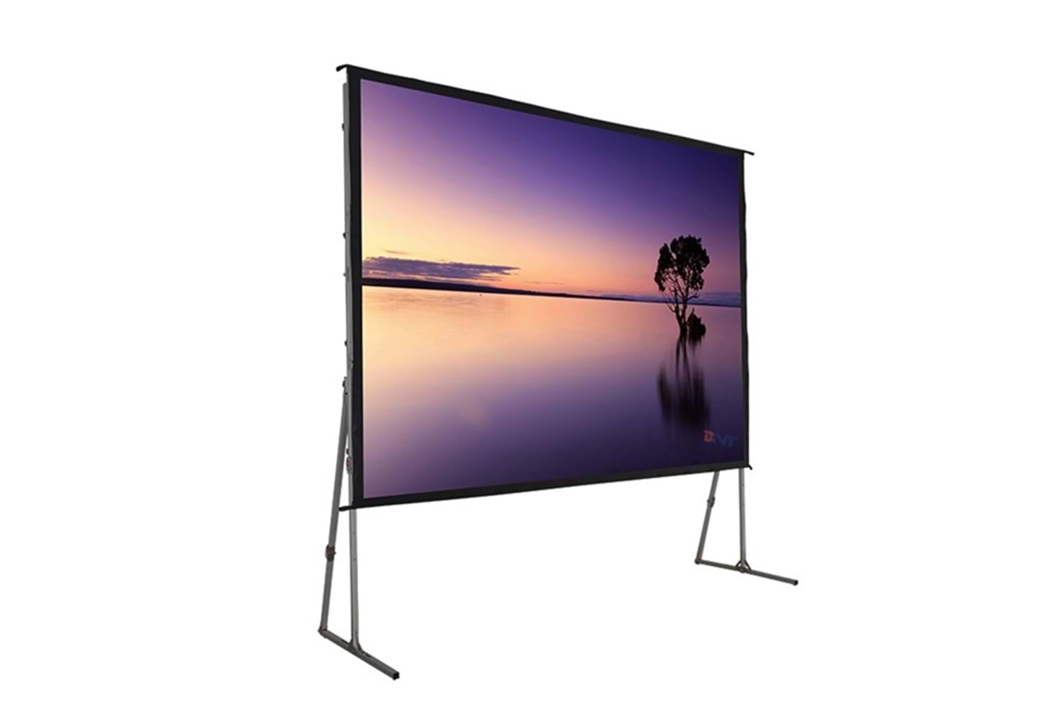 Codegen FF-30 300x225 cm Katlanabilir Taşınabilir Alüminyum Çerçeveli Fast Fold Projeksiyon Perdesi