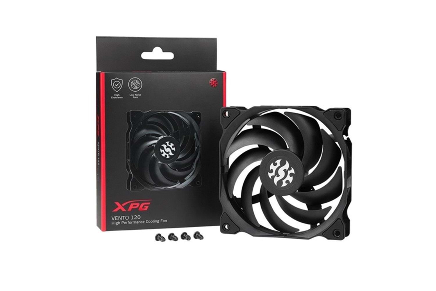 XPG VENTO 120ARGB BKCWW 3pin RGB 12CM KASA FANI