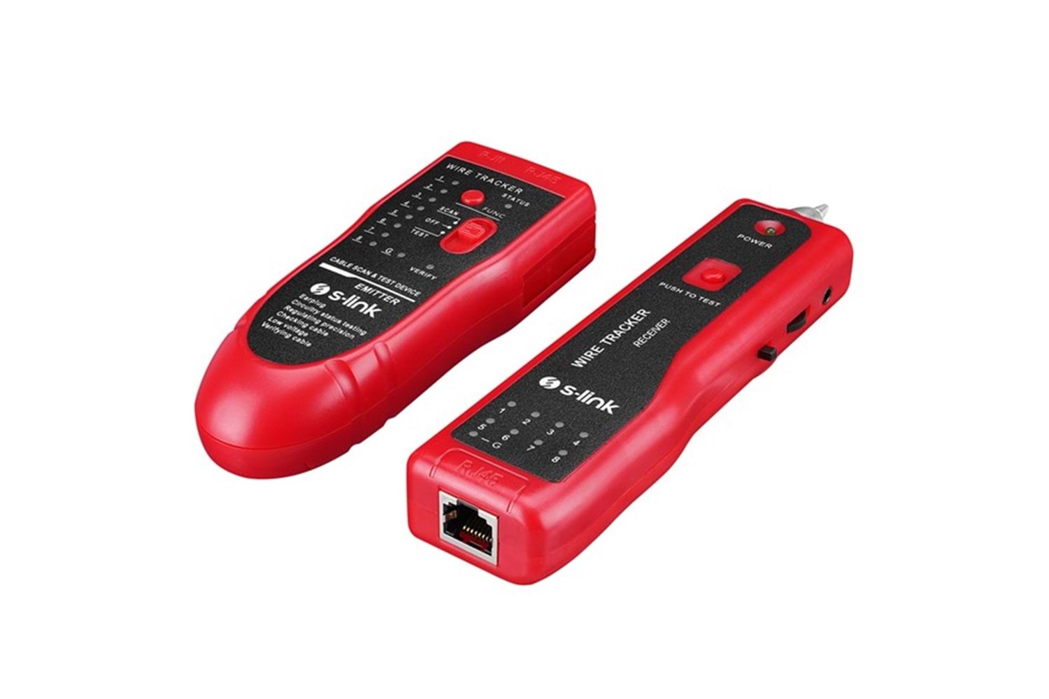 S-Link SL-KB10 Lüks Çantalı Kablo Bulucu ve Tester