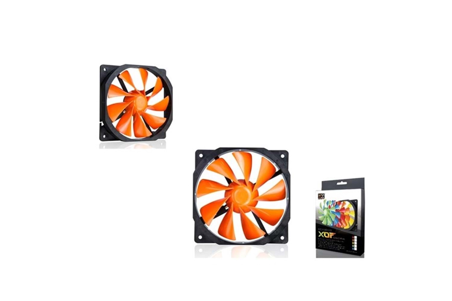 XIGMATEK XOF-F1255 120mm Turuncu Kasa Fanı