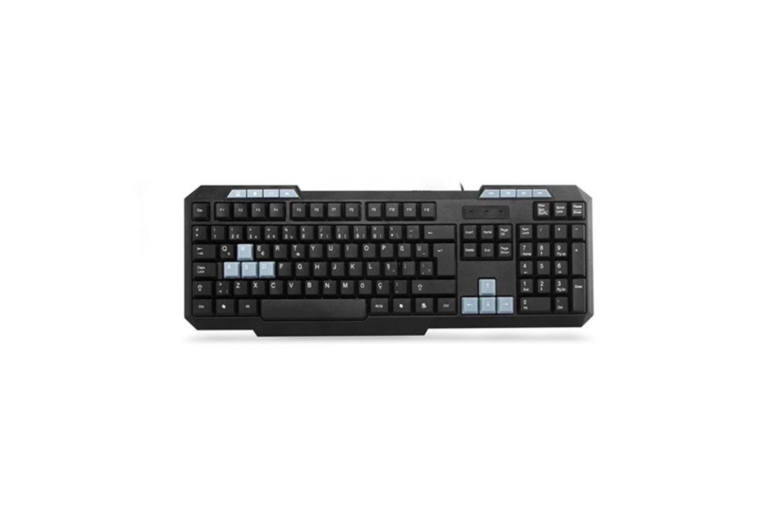 Everest Q TRK KB-700 Siyah USB Q Multimedia Klavye