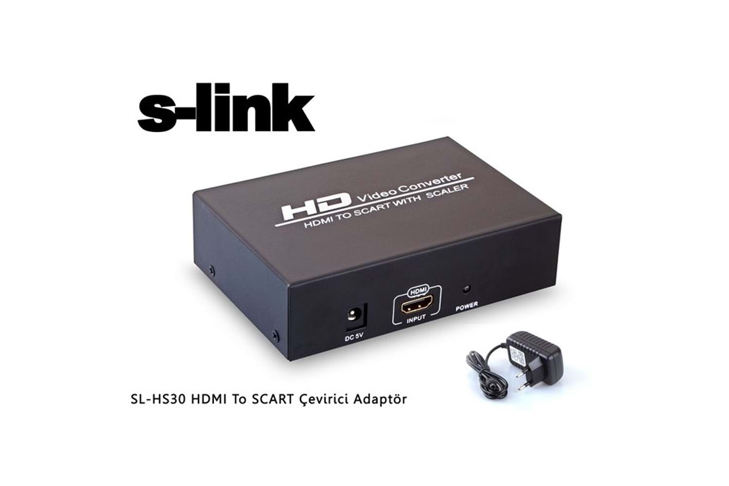 S-link SL-HS30 HDMI To SCART Çevirici Adaptör