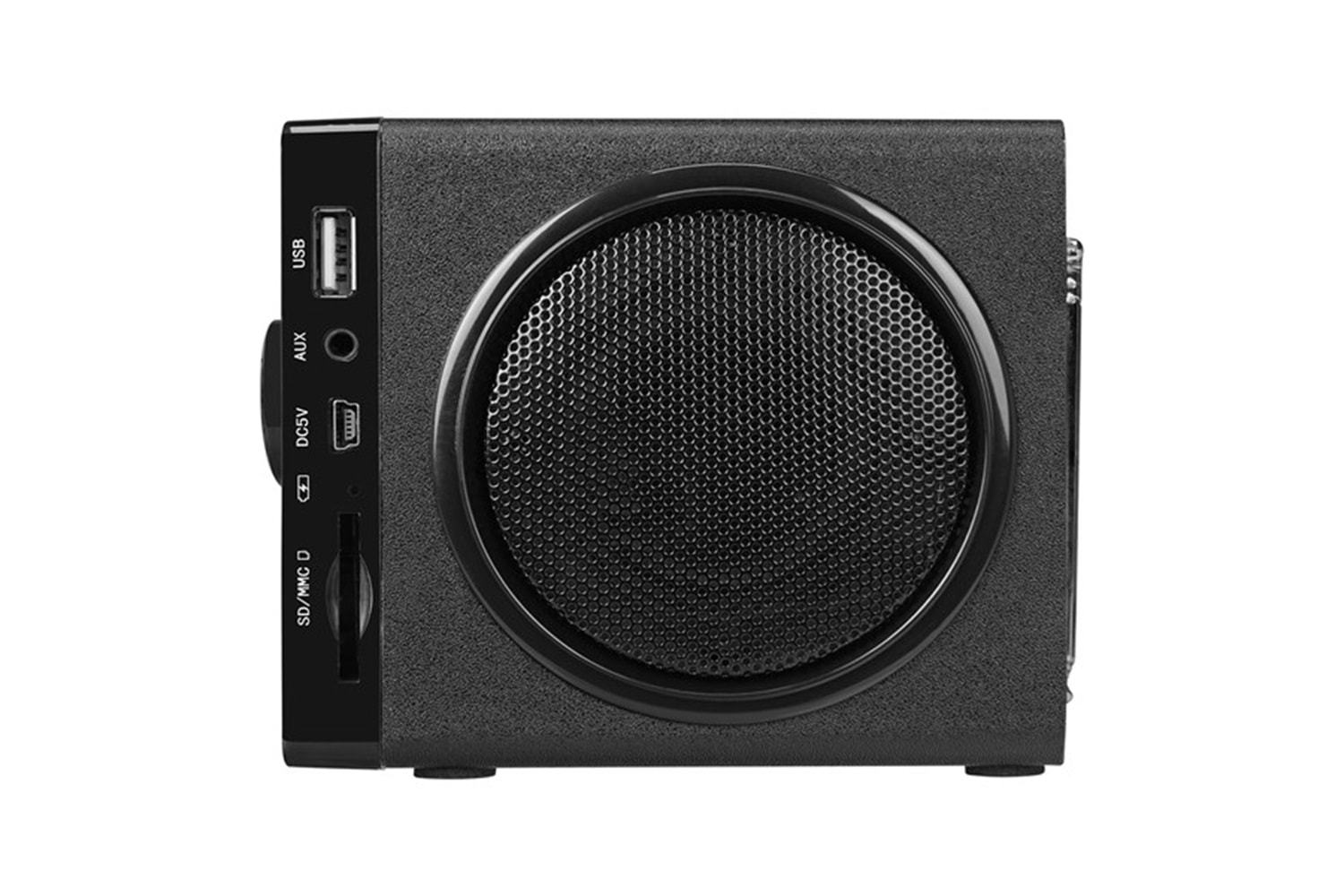 Mikado BT-236 3W+3W Siyah SD+MMC+Fm destekli Bluetooth Müzik Kutusu