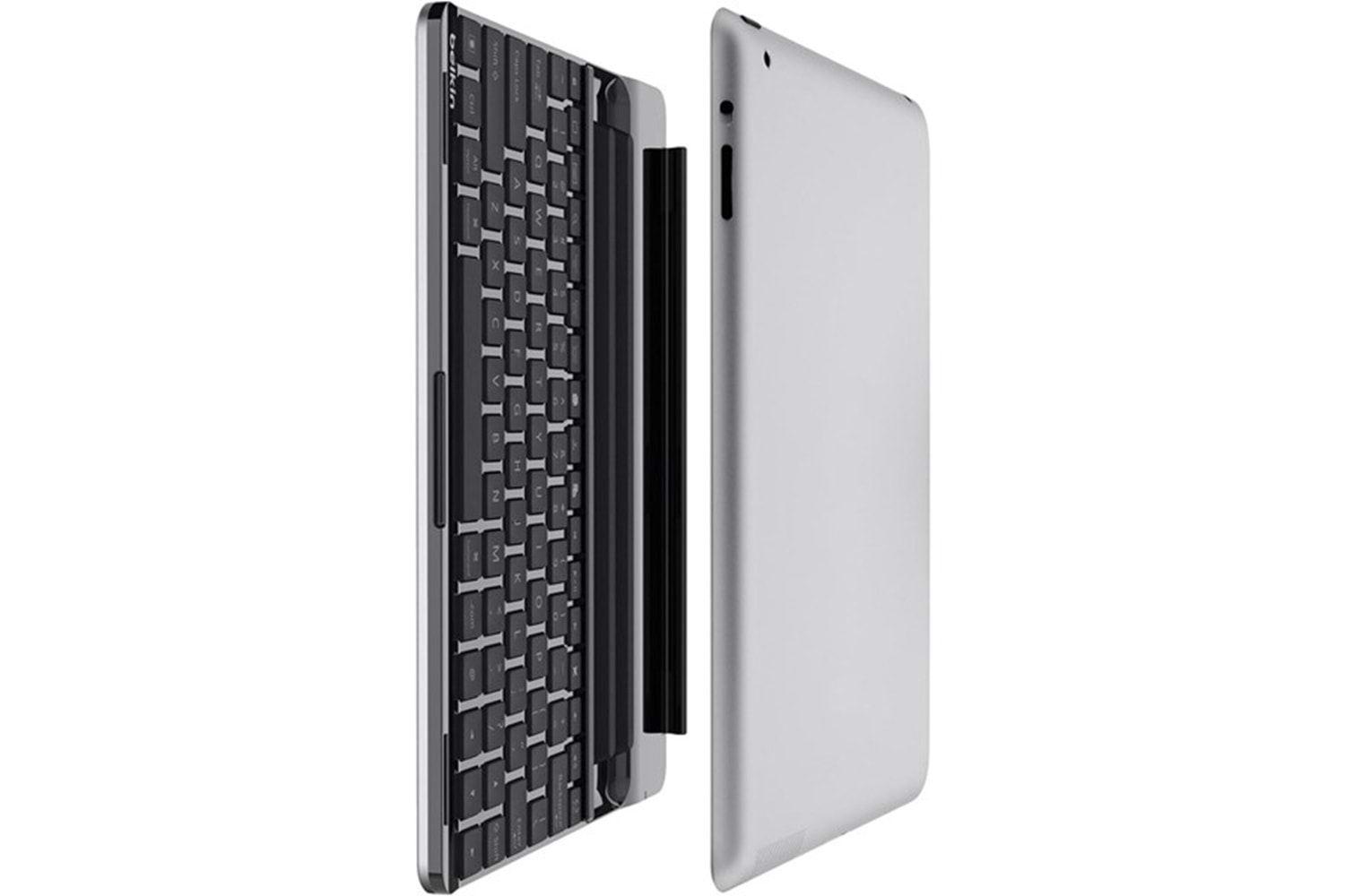 Belkin BLK-F5L141eaBLK-WHT Siyah Bluetooth iPad3G Q Multimedia Kablosuz klavye