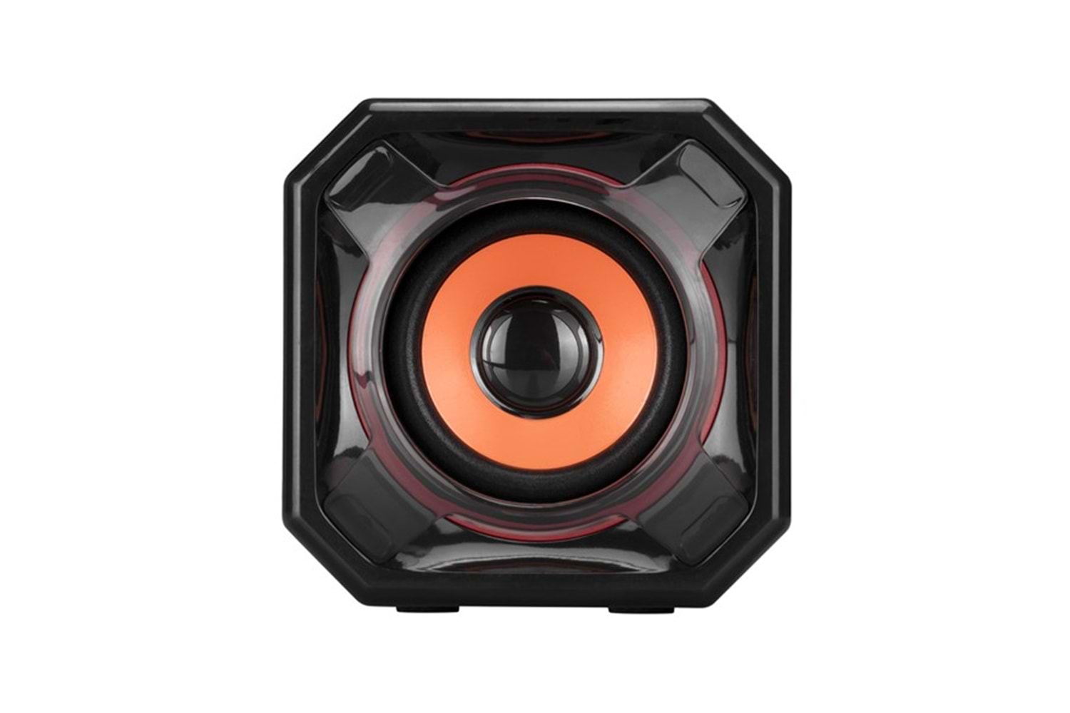 Mikado MD-177 2.0 5W * 2 Turuncu Siyah Super Bass USB Speaker
