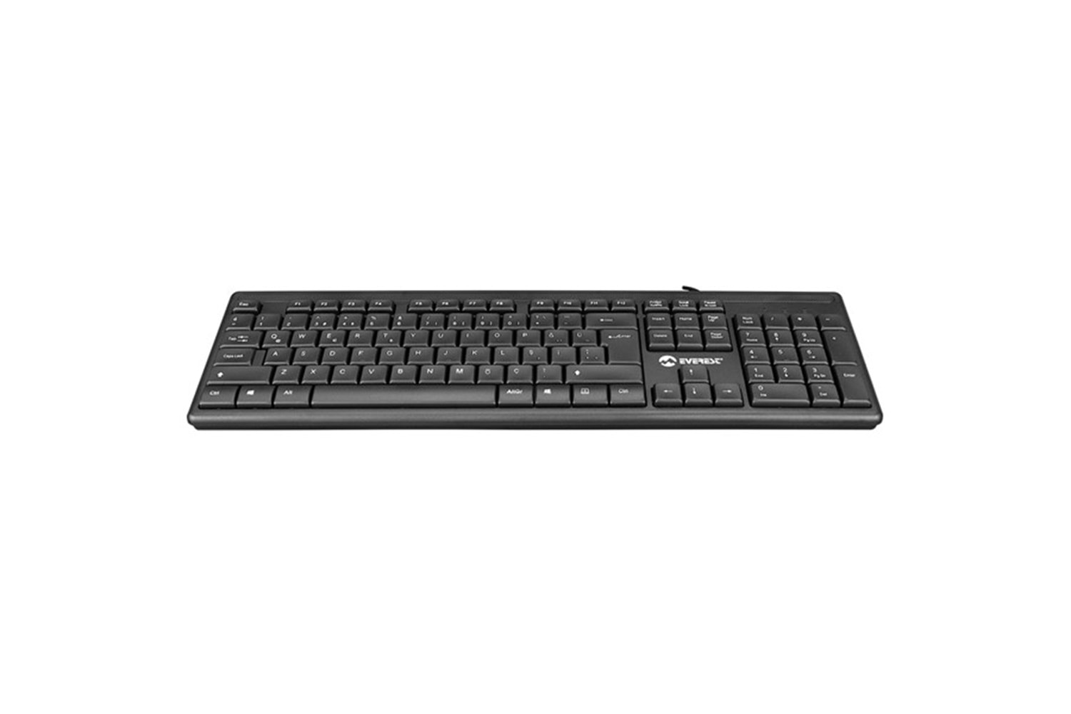 Everest KM-515 Siyah Usb Combo Q Standart Klavye + Mouse Set