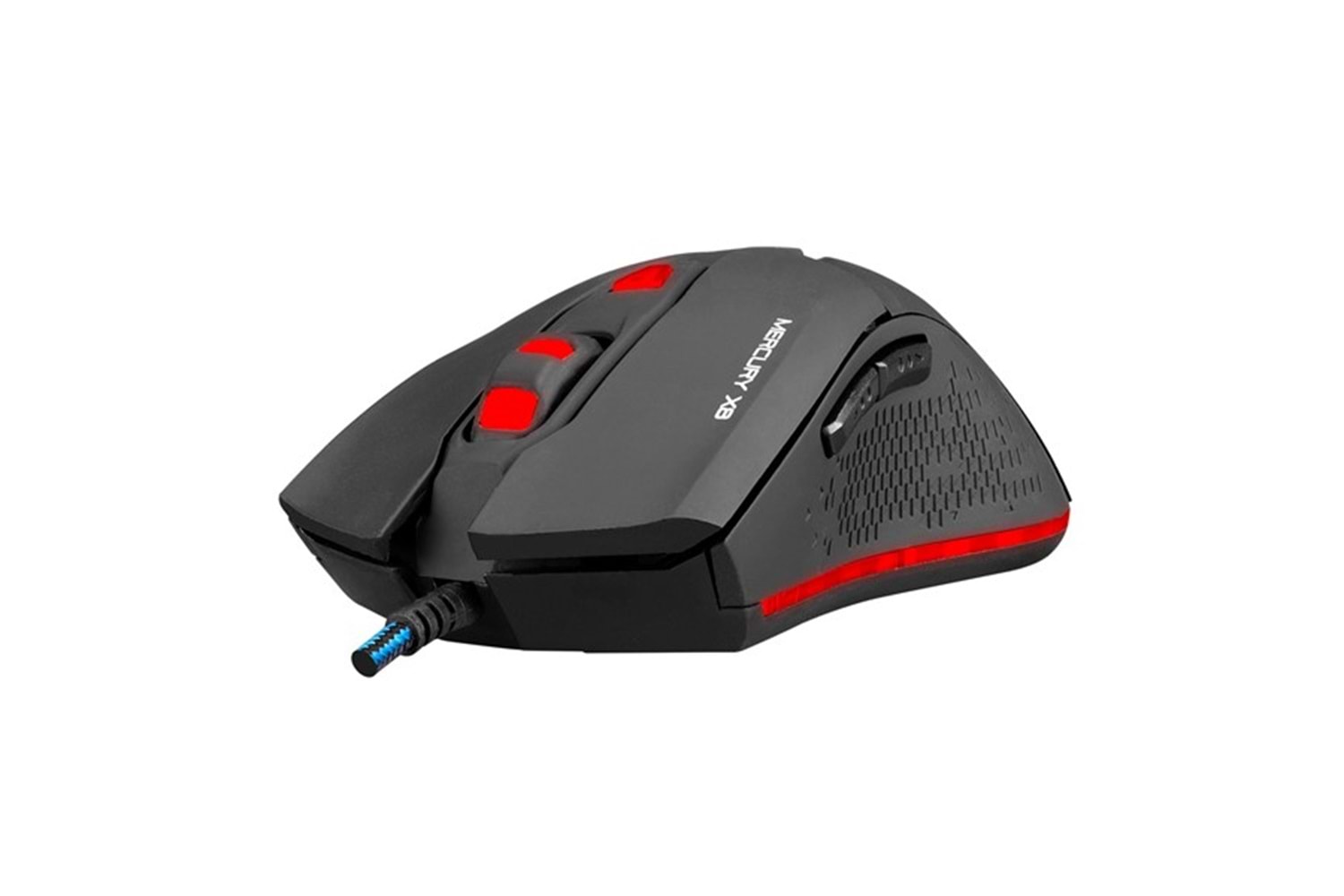Everest Mercury X8 Usb Siyah 6D Optik Oyun Mouse