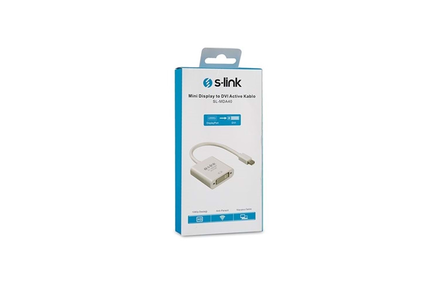S-link SL-MDA40 Mini Display to DVI Active Kablo