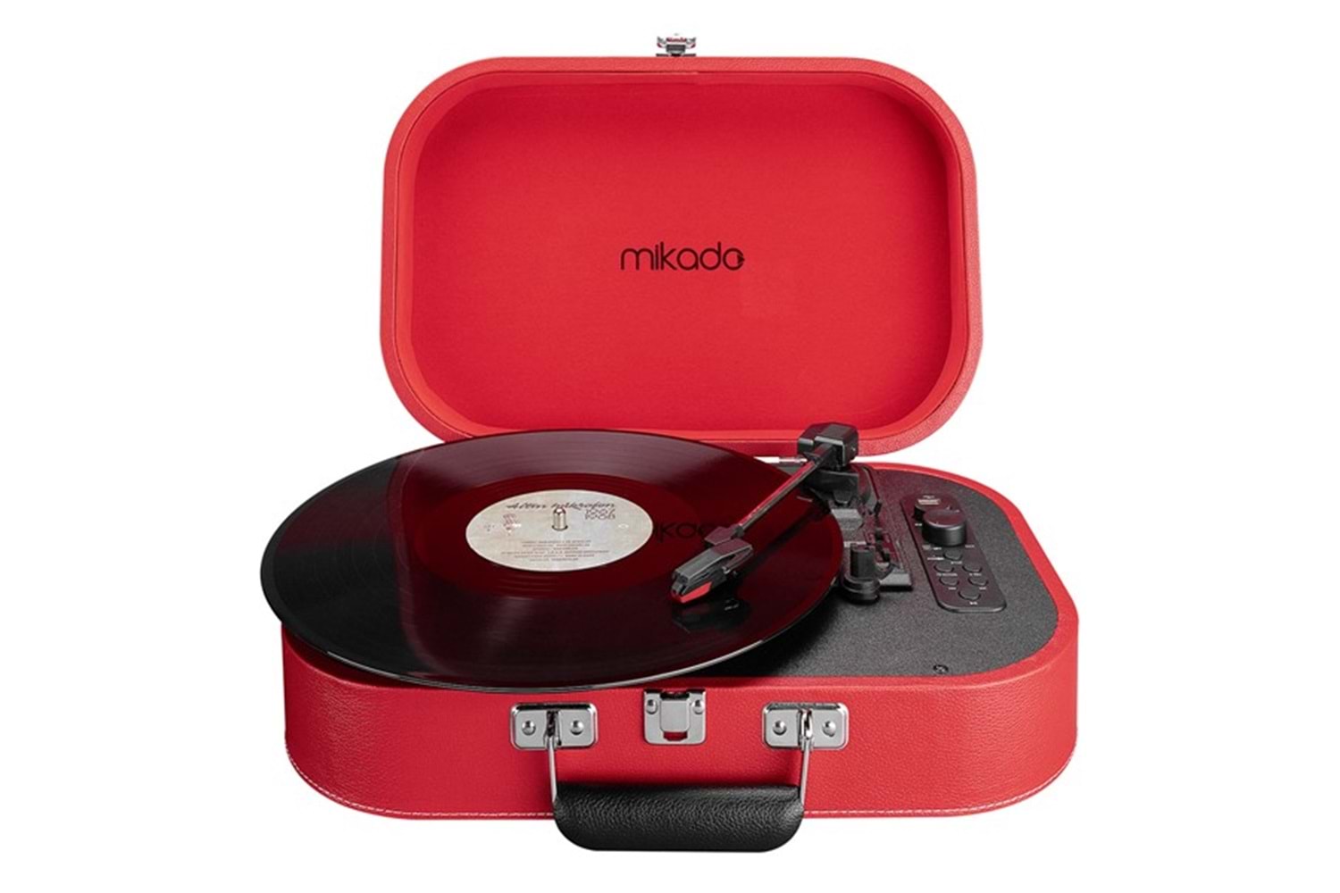 Mikado Nostalgia MN-101 Pikap Kırmızı Usb+RCA+Bluetooth Destekli Müzik Kutusu