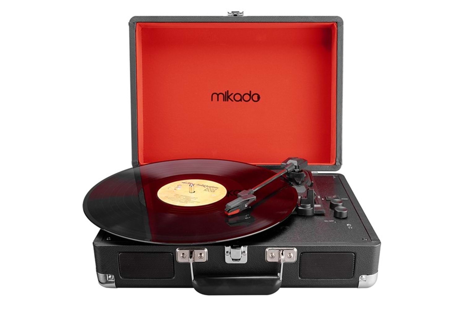 Mikado Nostalgia MN-P317 Siyah Pikap+Rca+Bluetooth Destekli Müzik Kutusu