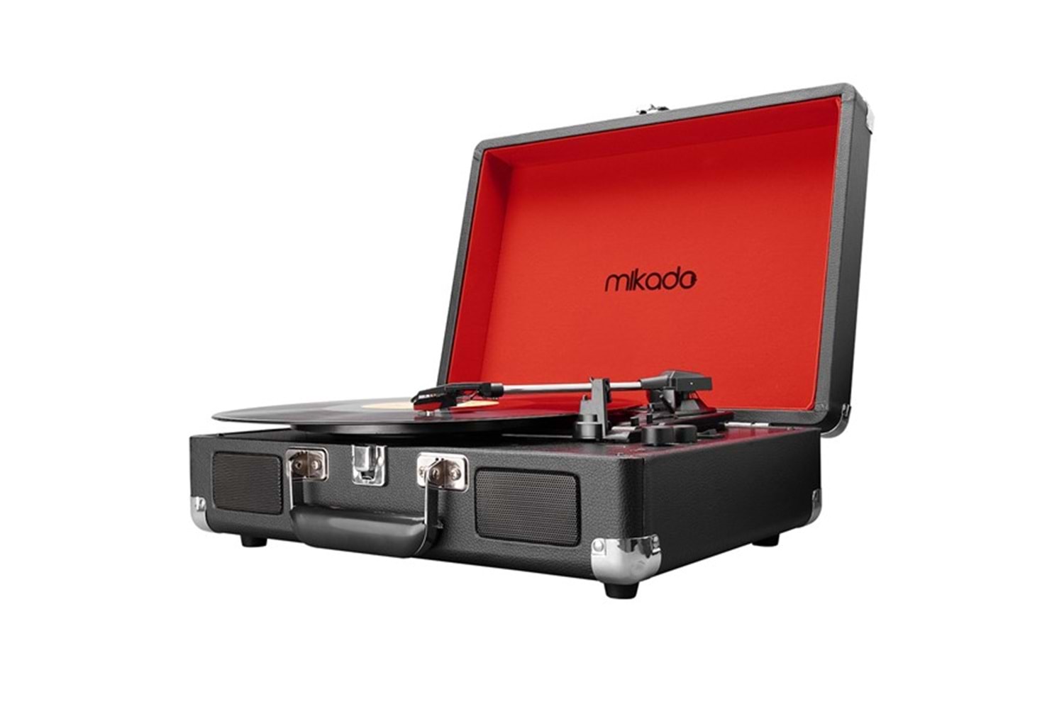 Mikado Nostalgia MN-P317 Siyah Pikap+Rca+Bluetooth Destekli Müzik Kutusu