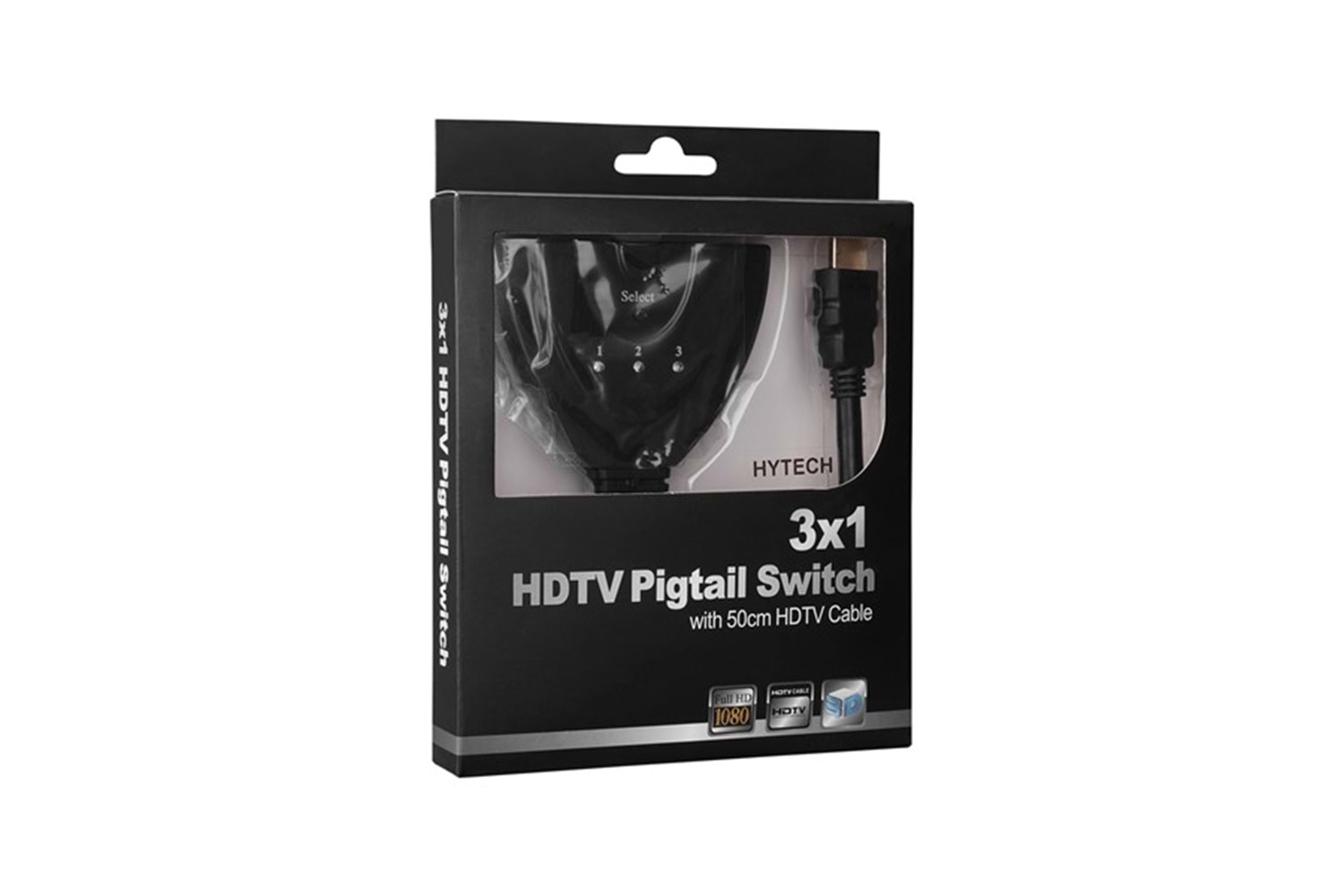Hytech HY-HSW30 3 IN 1 HDMI Kablo