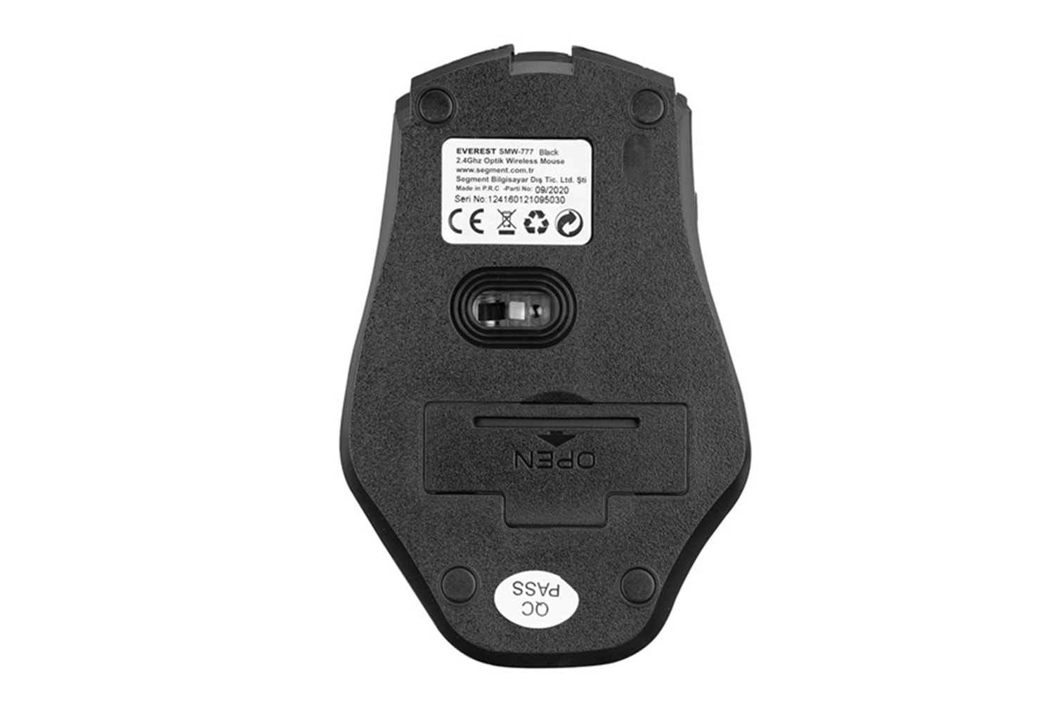 Everest SMW-777 Usb Siyah 2.4Ghz Optik Wireless Mouse