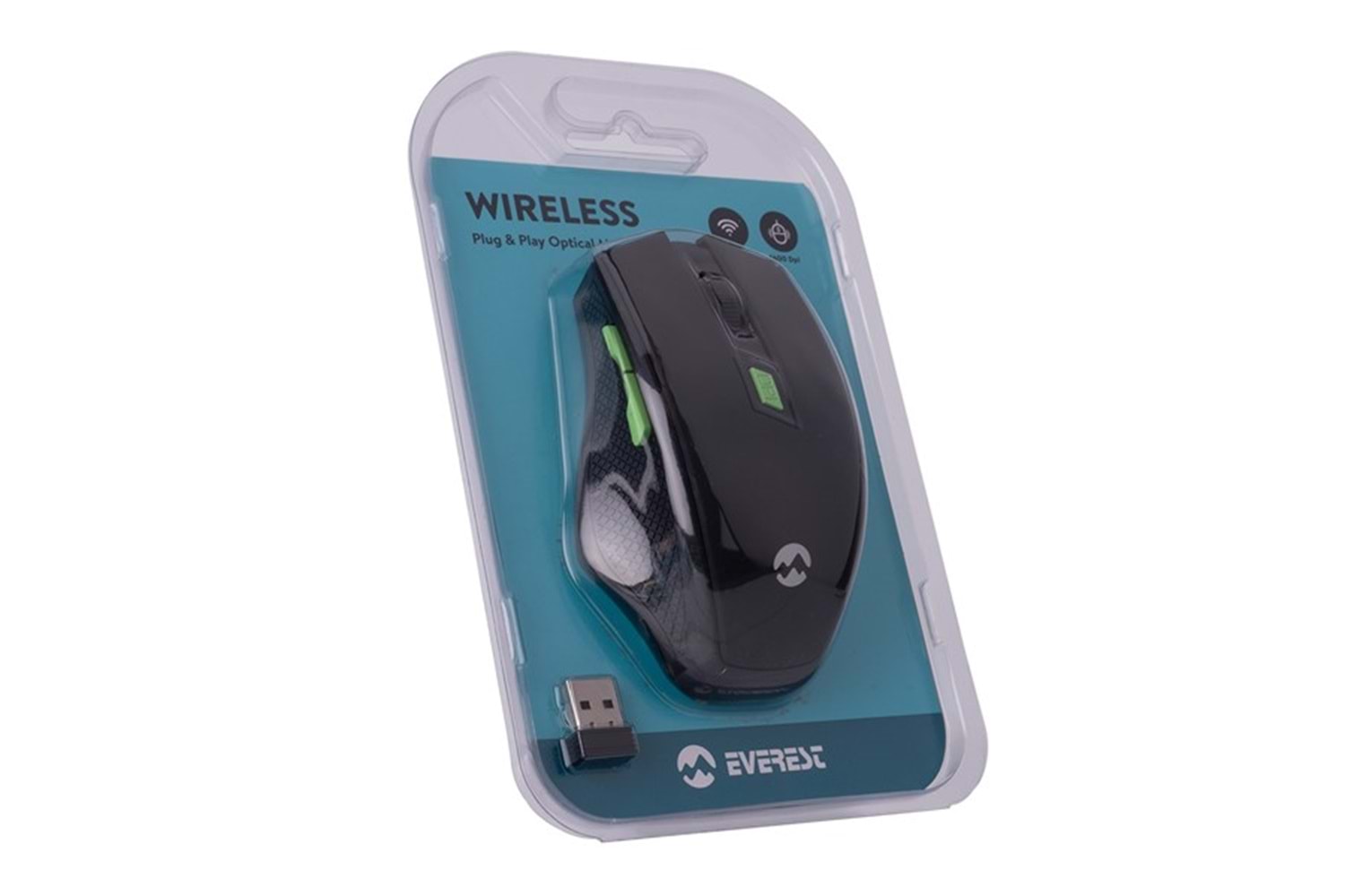 Everest SMW-777 Usb Siyah 2.4Ghz Optik Wireless Mouse