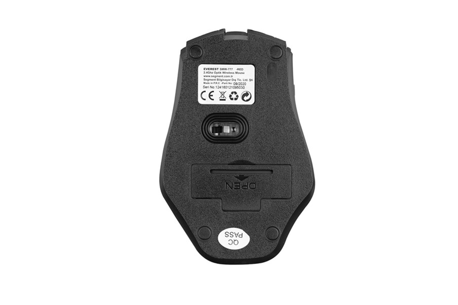 Everest SMW-777 Usb Kırmızı 2.4Ghz Optik Wireless Mouse
