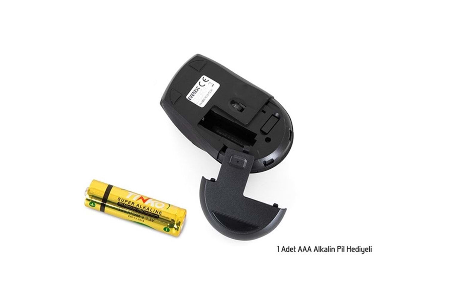 Everest SM-861 Usb Mor 800/1200/1600dpi Süper Sessiz Kablosuz Mouse