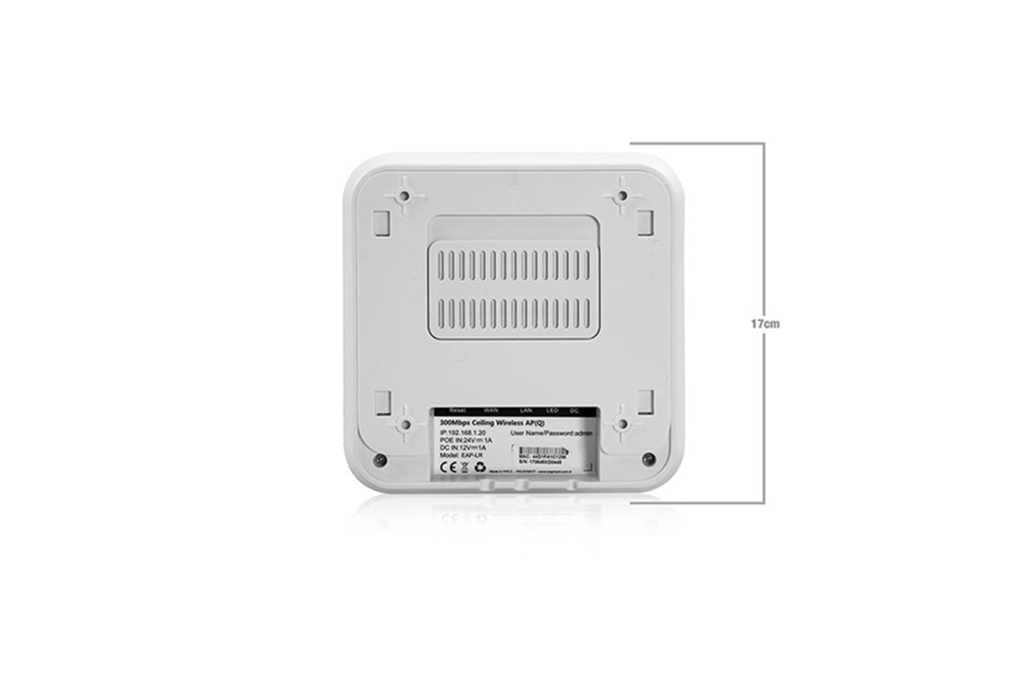 Everest EWİFİ EAP-LR N300 2.4Ghz Tavan Tipi Kablosuz Router Acces Point