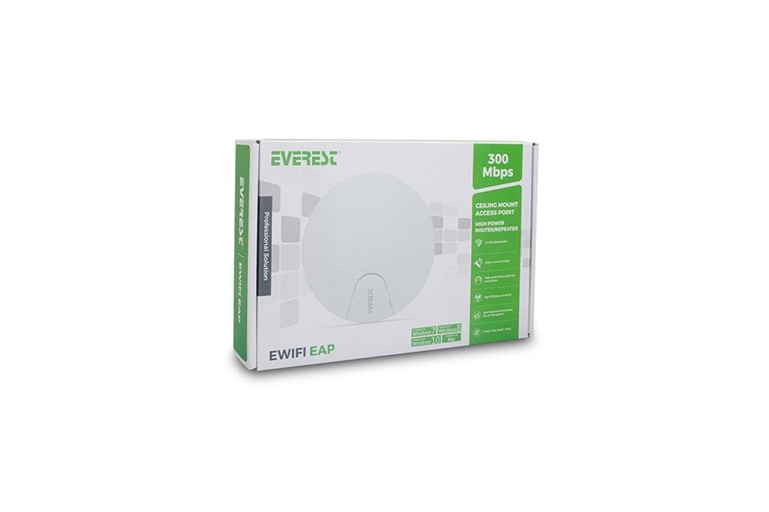 Everest EWIFI EAP N300 2.4GhzTavan Kablosuz Router Acces Point