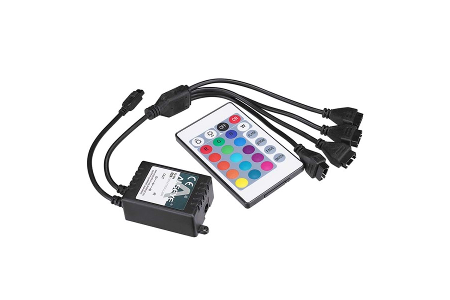 RAMPAGE IC-R4 SATA Güç Besleme Kumandalı 4 Kanal RGB Aydınlatma
