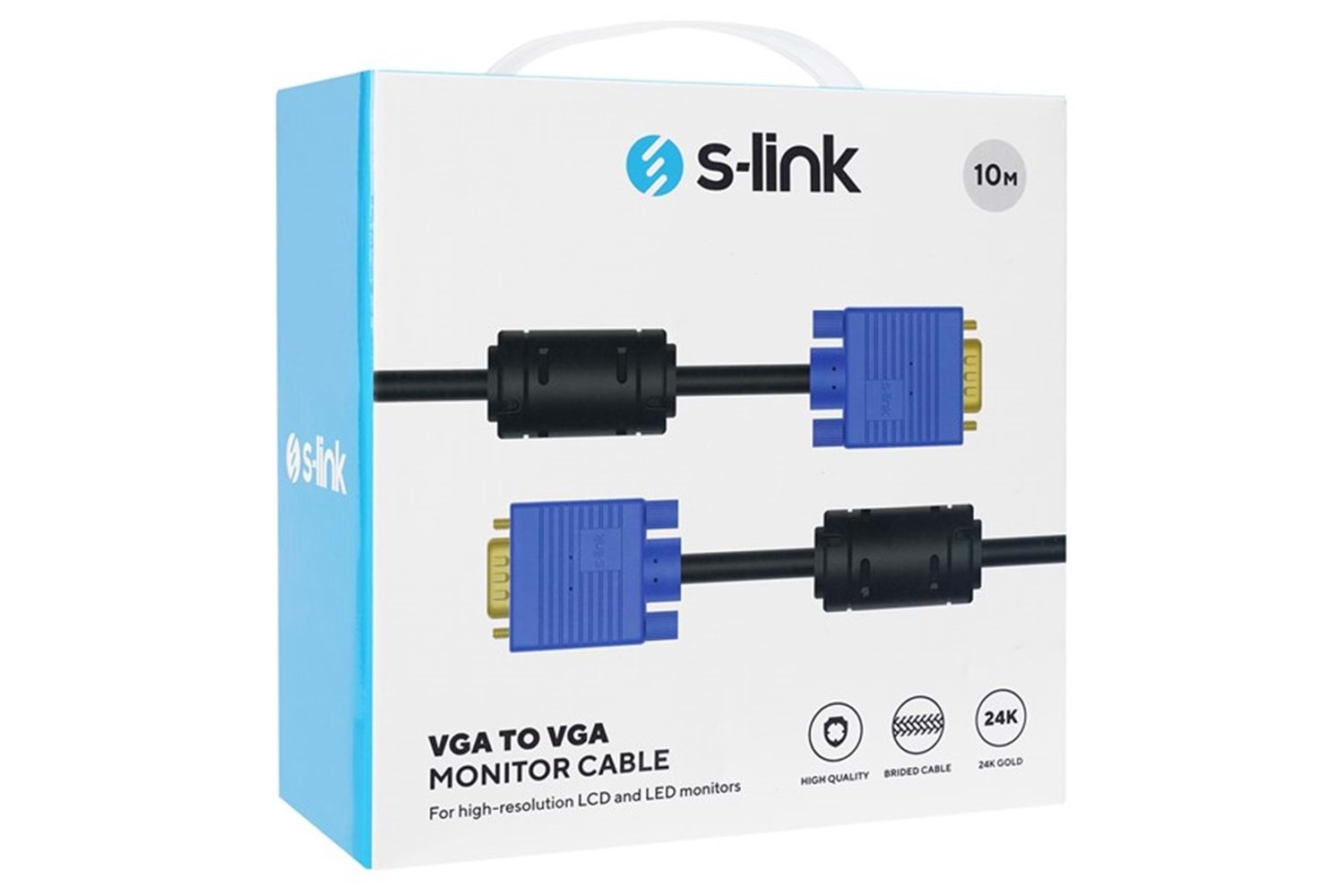S-LINK 10metre SLX-177 VGA Monitör Kablosu