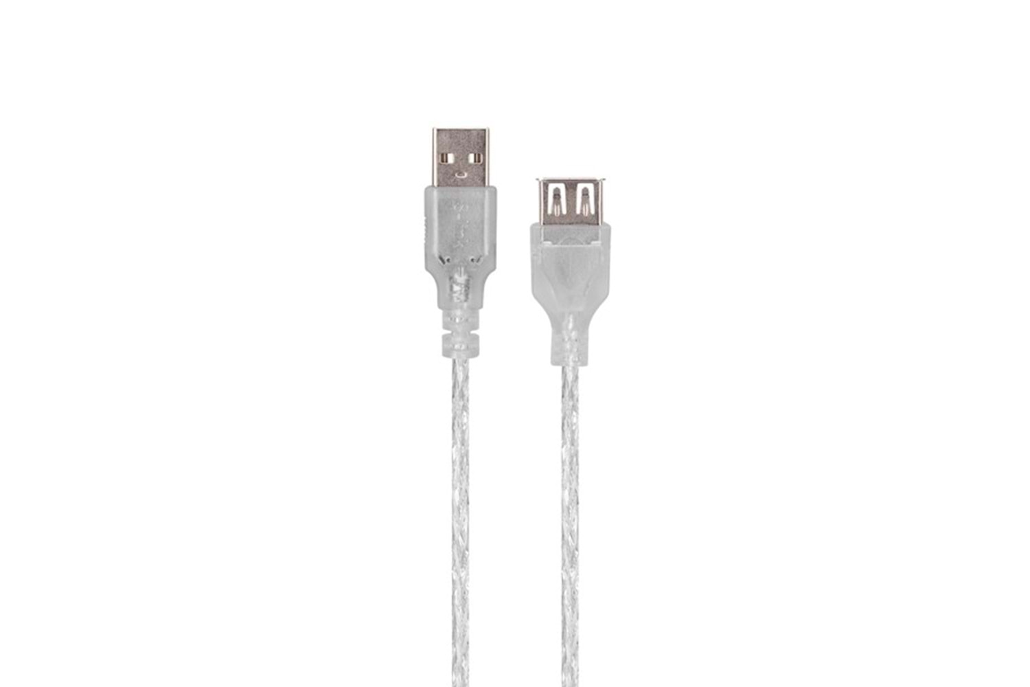 S-link SL-AF2003 Usb2.0 3m Şeffaf Uzatma Kablo