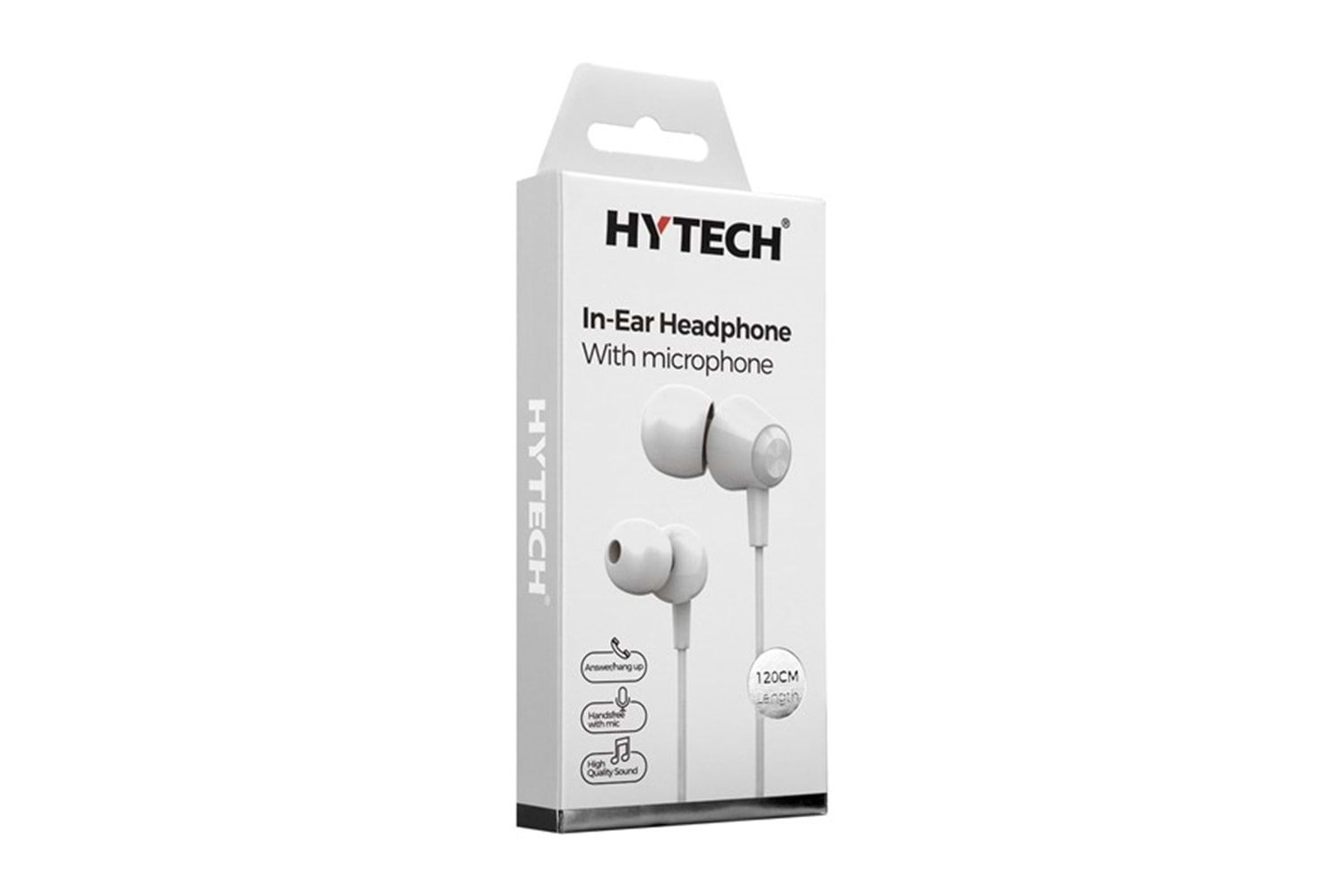 Hytech HY-XK30 Mobil Telefon Uyumlu Beyaz Kulak İçi Mikrofonlu Kulaklık