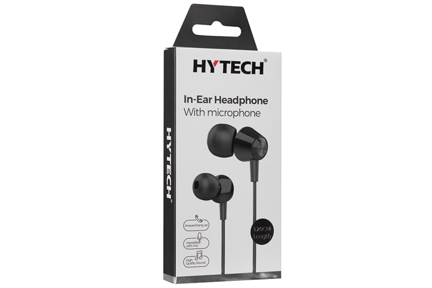 Hytech HY-XK30 Mobil Telefon Uyumlu Siyah Kulak İçi Mikrofonlu Kulaklık