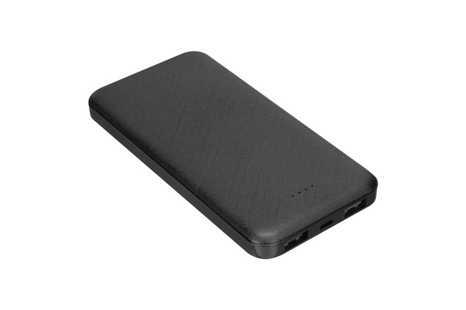 Asonic AS-P10 10000mAh 2*USB Output Powerbank Siyah Taşınabilir Pil Şarj Cihazı