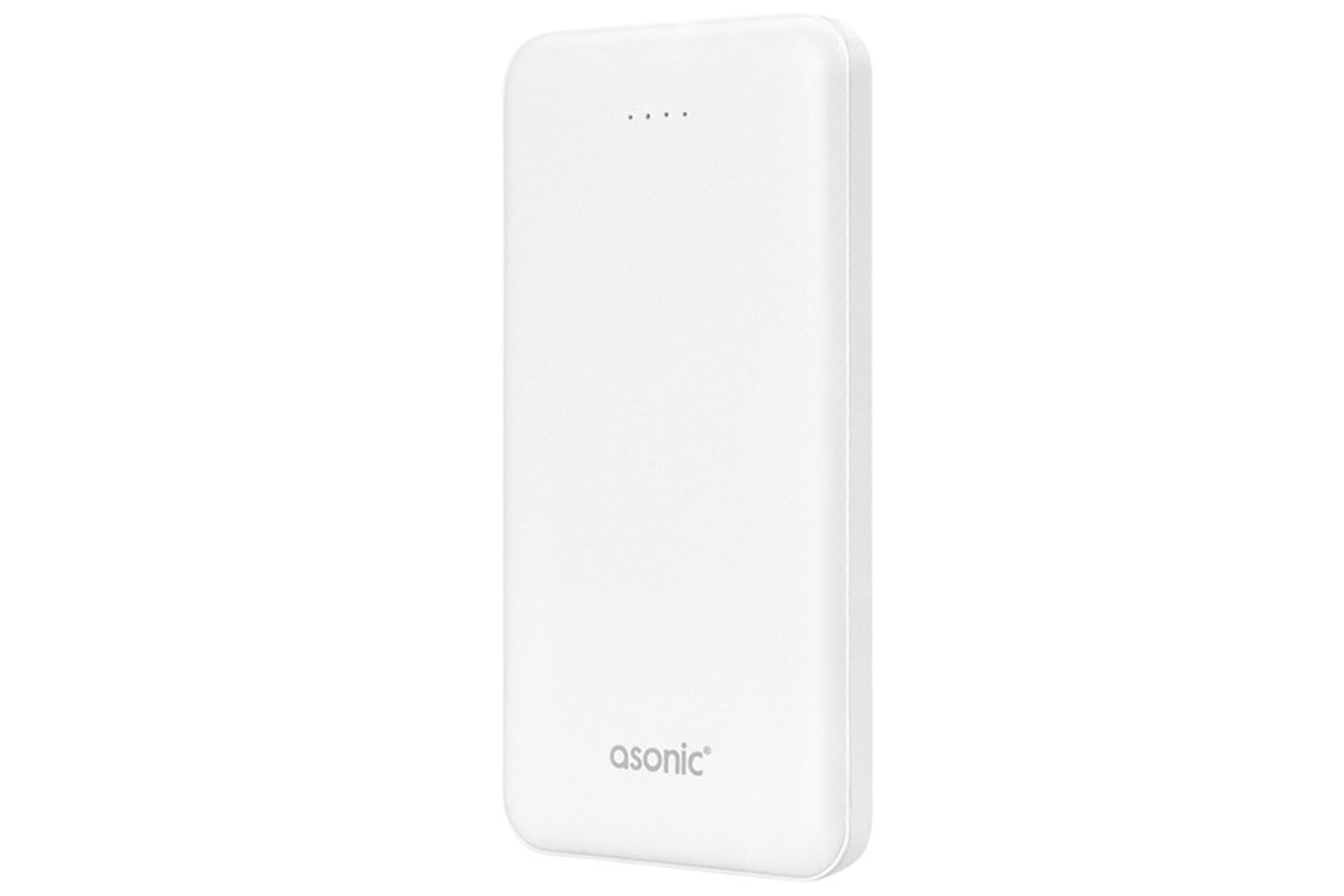 Asonic AS-P10 10000mAh 2*USB Output Powerbank Beyaz Taşınabilir Pil Şarj Cihazı