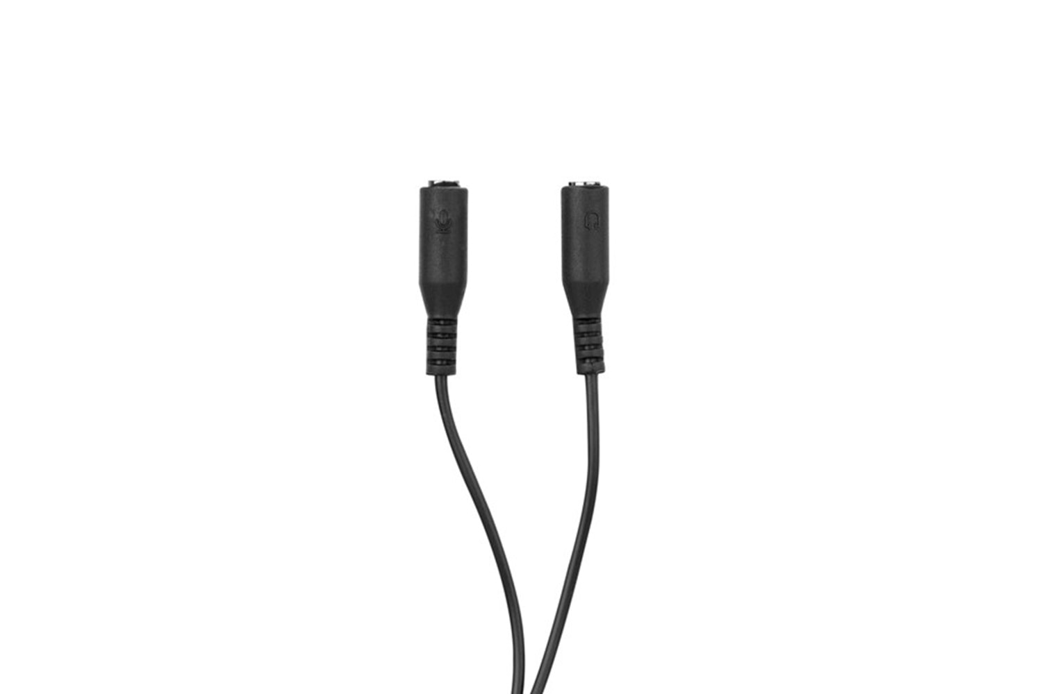 Hytech HY-X77 Siyah Audio + Mic to 3,5mm 0.15m Kulaklık Çevirici
