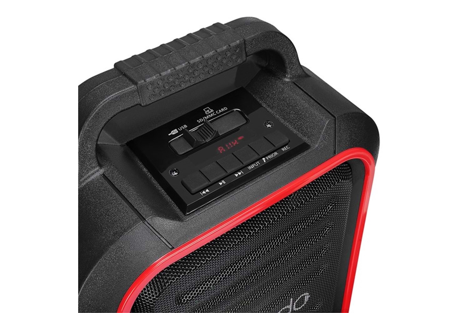 Mikado MD-116BT 15W El ve Kafa Mikrofonlu USB/SD Bluetooth'lu Toplantı-Parti Hoparlör