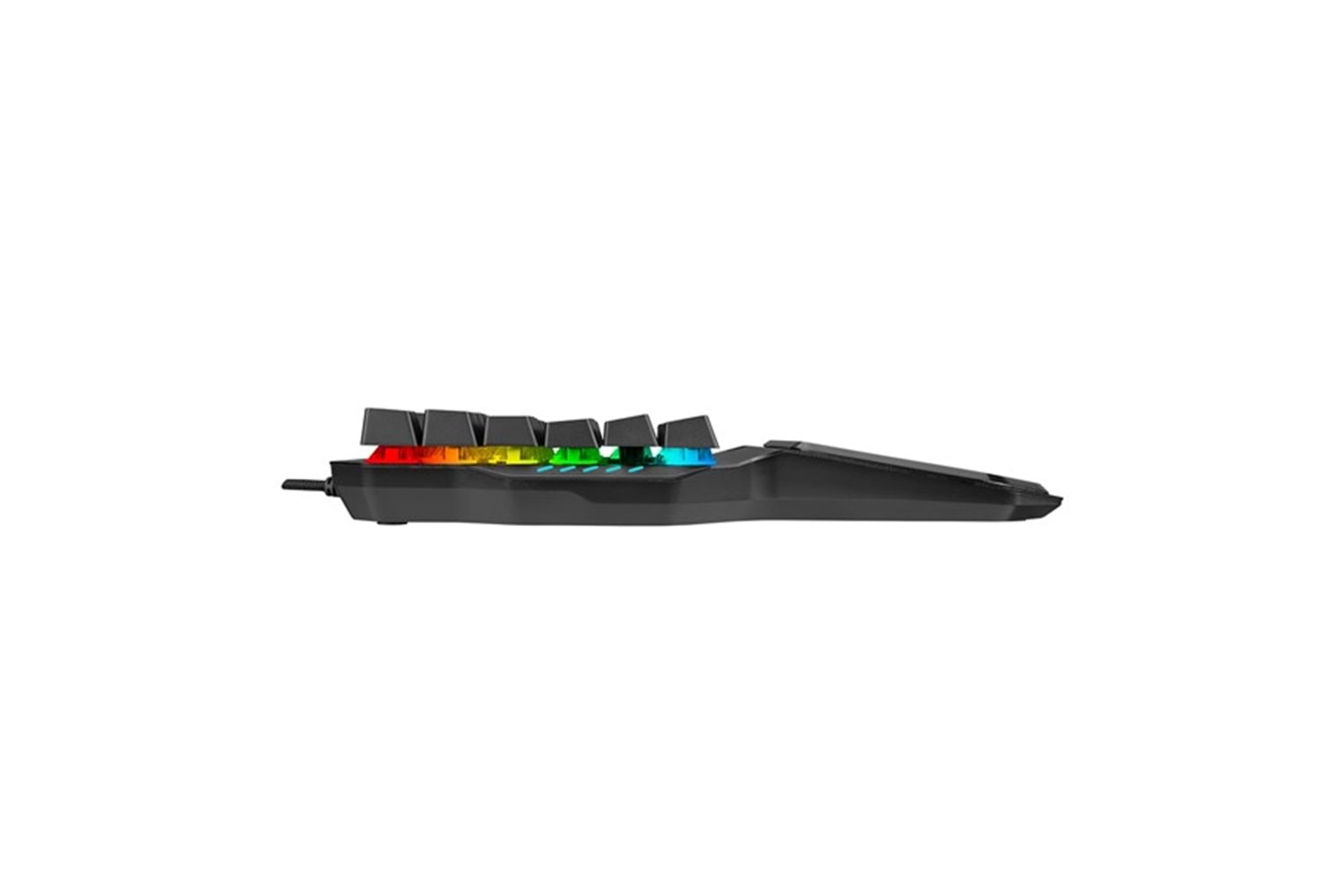 Rampage KB-R77 PALM USB Rainbow Backlight Outemu Blue Switch Mekanik 36 Tuşlu Mini Gaming Oyuncu Klavyesi